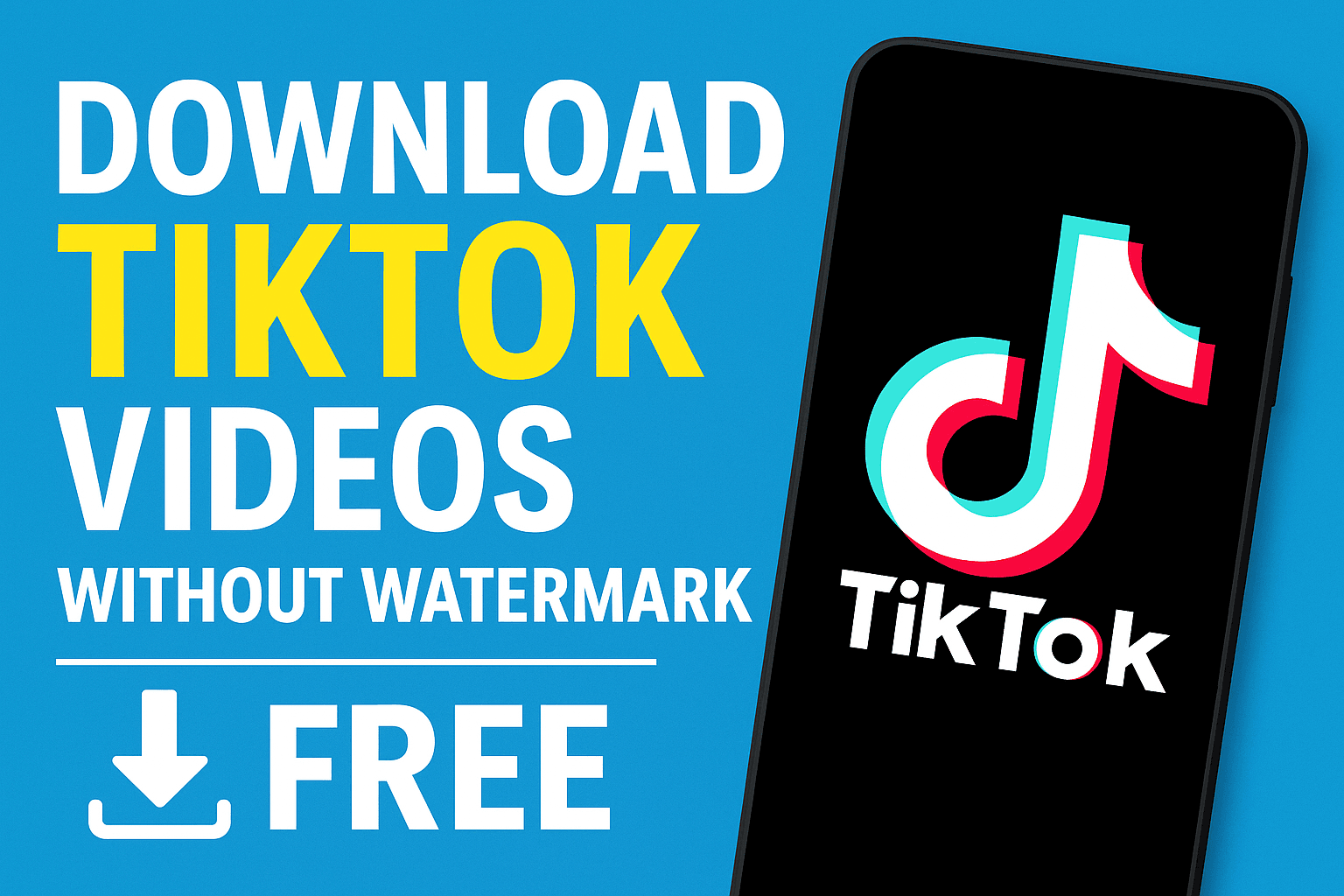 How to Download TikTok Videos Without Watermark for Free [2025 Guide]